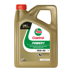 LUBRICANTE MOTOR CASTROL POWER1 4T 15W-50 4L