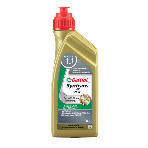 LUBRICANTE TRANSMISION CASTROL SYNTRANS FE 75W 1L