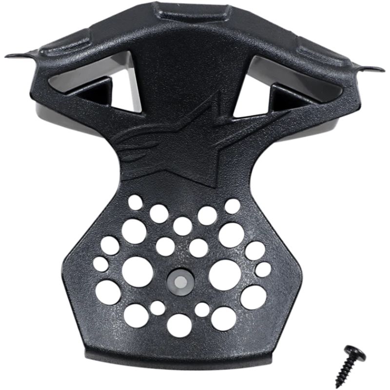 MARCO DE VENTILACIÓN DE LA BARBILLA S-M10/S-M8 BLACK GLOSSY