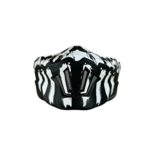 Máscara EXO-COMBAT EVO MARAUDER Negro Mate-Blanco