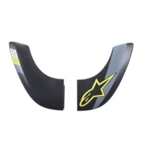 MENTONERA PARA BNS TECH-2 NEGRO AMARILLO FLUOR