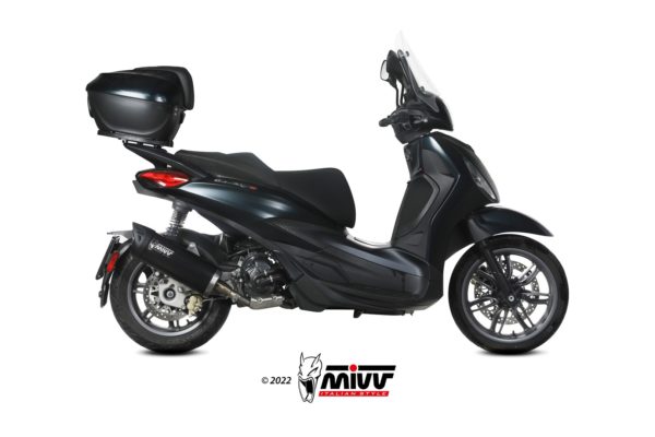 Escape Mivv Slip-On Mover black Piaggio Beverly 300 2021-24