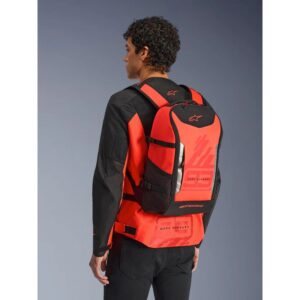 Mochila Alpinestars MM93 AMP3 Red Fluo Bright Red Black