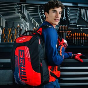 Mochila Alpinestars MM93 City Hunter V2 Black Red Fluo Blue Navy White