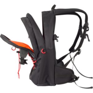 MOCHILA BERING MURRAY NEGRO ROJO