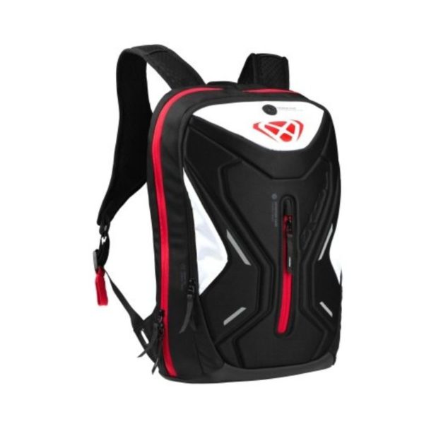 MOCHILA IXON R-LASER 25 BLACK WHITE RED