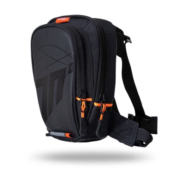 MOCHILA SEVENTY DE PIERNA SD-TL1 NEGRA BLANCA