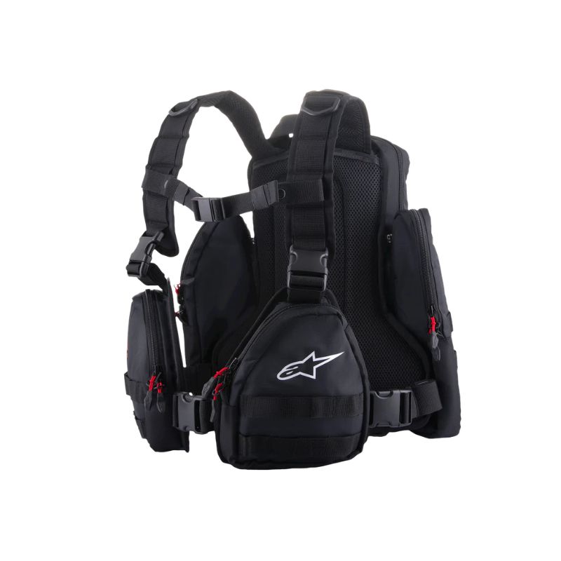 MOCHILA TÁCTICA TECHDURA BLACK WHITE