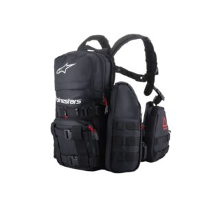 MOCHILA TÁCTICA TECHDURA BLACK WHITE