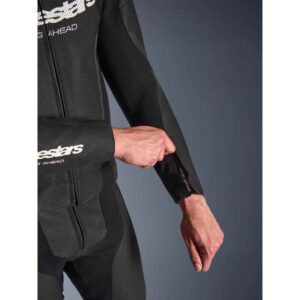 Mono Alpinestars GP FORCE V2 LEATHER SUIT 2 PC BLACK