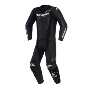 Mono Alpinestars GP FORCE V2 LEATHER SUIT 2 PC BLACK