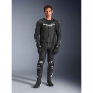 Mono Alpinestars GP FORCE V2 LEATHER SUIT 2 PC BLACK