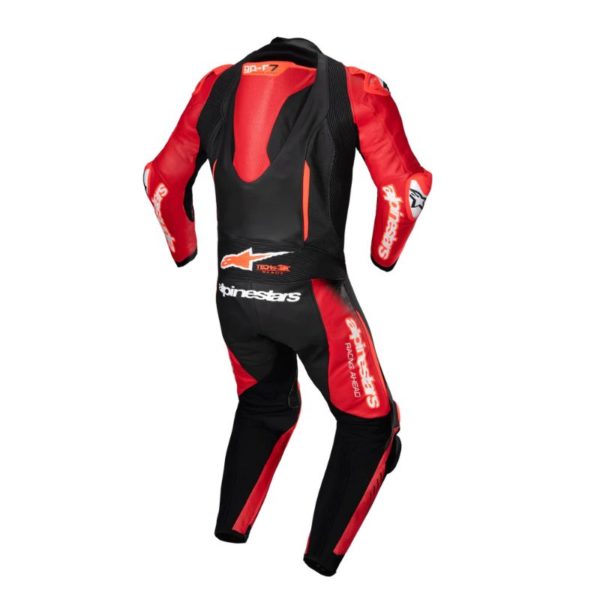 Mono Alpinestars GP-R7 1PC LEATHER BLACK MID RED