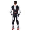 Mono Alpinestars GP-R7 1PC LEATHER WHITE BLACK RED FLUO - Imagen 2