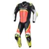 Mono Alpinestars GP TECH V4 1 PC SUIT BLACK RED FLUO YELLOW FLUO