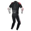 Mono Alpinestars GP TECH V4 1 PC SUIT BLACK WHITE - Imagen 2
