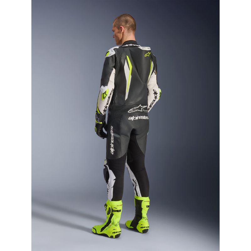 Mono Alpinestars GP TECH V5 BLACK WHITE YELLOW FLUO