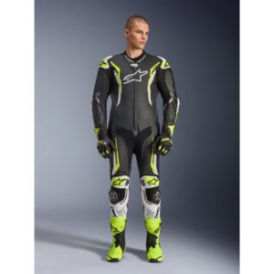 Mono Alpinestars GP TECH V5 BLACK WHITE YELLOW FLUO