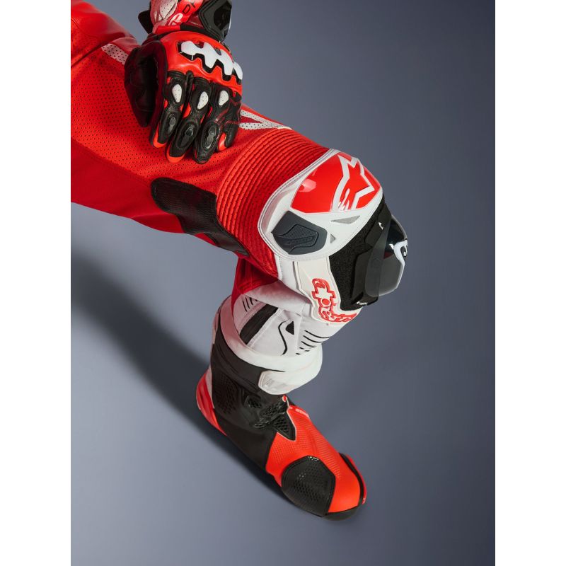 Mono Alpinestars GP TECH V5 RED FLUO BRIGHT RED WHITE