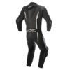 Mono Alpinestars MISSILE V2 LEATHER SUIT 1 PC BLACK WHITE - Imagen 2