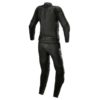 Mono Alpinestars STELLA GP PLUS 2 PC LEATHER SUIT BLACK METALLIC GRAY - Imagen 2