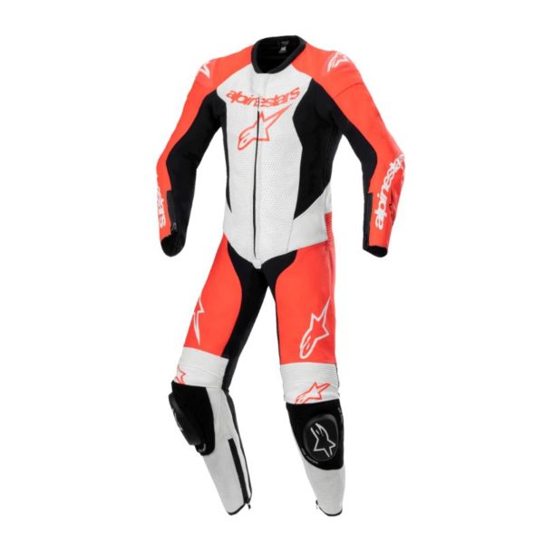 Mono Alpinestars YOUTH GP PLUS V2 1PC RED FLUO WHITE BLACK