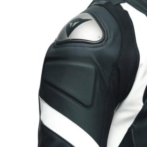 Mono Dainese AVRO 4 CUERO 2 PIEZAS NEGRO-MATE NEGRO-MATE BLANCO