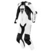 Mono Dainese LAGUNA SECA 5 1PC TRAJE CUERO PERF. BLANCO NEGRO