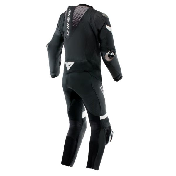 Mono Dainese LAGUNA SECA 6 PERF 1 PIEZA BLACK WHITE RED-FLUO