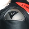Mono Dainese MISANO 3 PERF. D-AIR® 1PC LEATHER SUIT WMN BLACK/RED/FLUO-RED - Imagen 4
