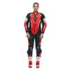 Mono Dainese MISANO 3 PERF. D-AIR® 1PC LEATHER SUIT WMN BLACK/RED/FLUO-RED - Imagen 12