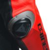 Mono Dainese MISANO 3 PERF. D-AIR® 1PC LEATHER SUIT WMN BLACK/RED/FLUO-RED - Imagen 6
