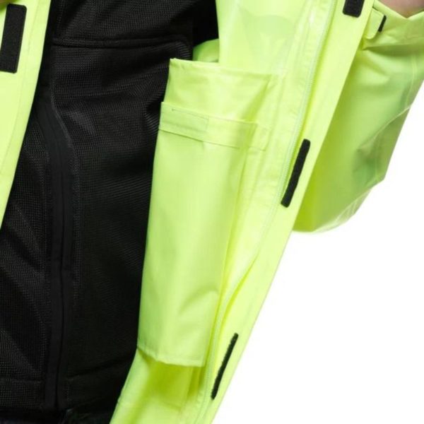 Mono de lluvia impermeable Dainese ULTRALIGHT FLUO YELLOW