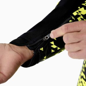 Mono de piel RST Pro Series D3O Airbag negro amarillo neón