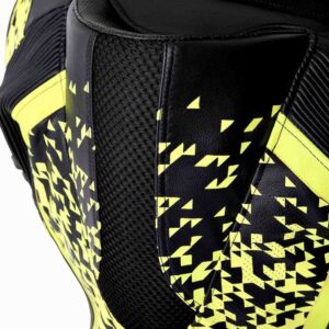 Mono de piel RST Pro Series D3O Airbag negro amarillo neón