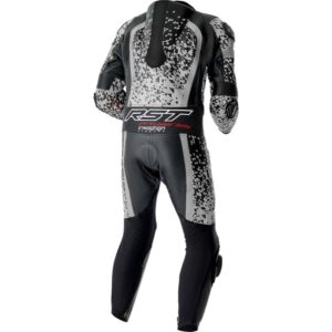 Mono de piel RST Pro Series D3O Airbag negro plata