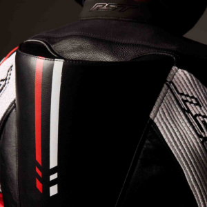 Mono de piel RST Race Dept V4.2 D3O Airbag negro rojo blanco