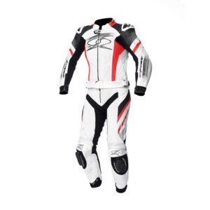 Chaqueta Alpinestars T-Gp R v2 Waterproof negra blanca roja - Motos Cano  Sport