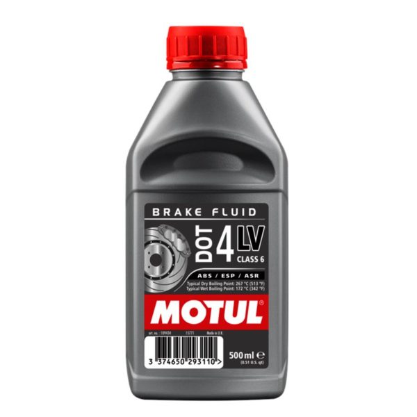 LIQUIDO DE FRENOS MOTUL DOT 4 LV Brake Fluid 500ml