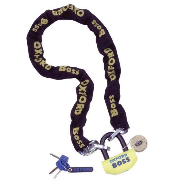 OXFORD BOSS 12.7MM LOCK & CHAIN 12MM X 1.5M OF805