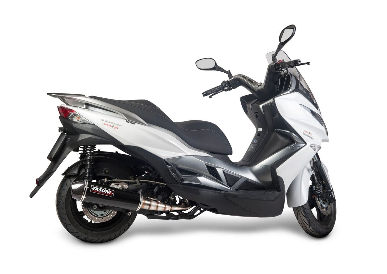 Escape homologado Yasuni 4T Silenc. Black Carbon Kawasaki J125