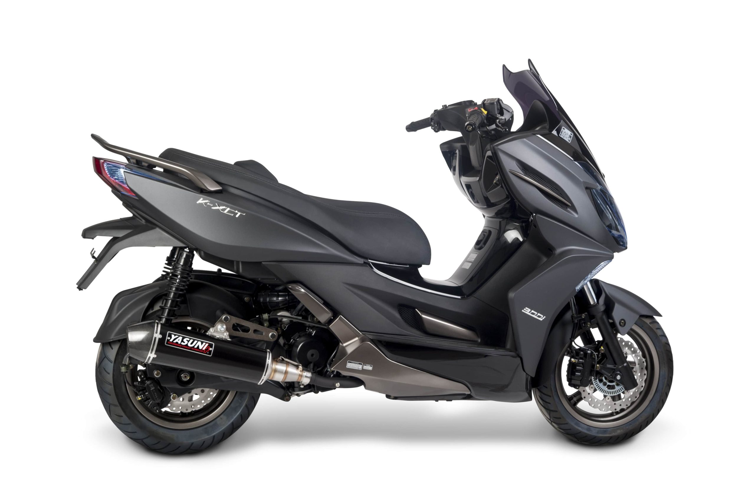 Escape homologado Yasuni 4T Silenc. Black Carbon Kymco K XCT 125