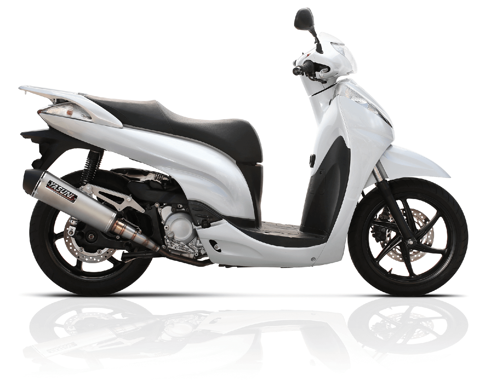 Escape homologado Yasuni 4T Titanio Honda SH 125-150 TUB651