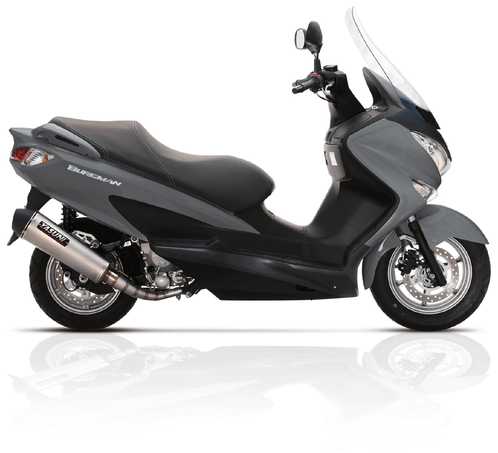 Escape homologado Yasuni 4T Silenc. Titanio Suzuki Burgman 200 TUB712