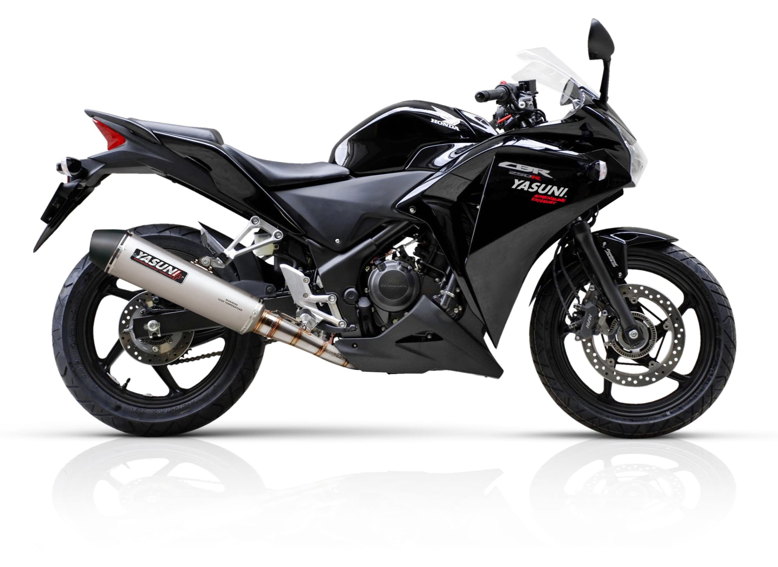 Escape Yasuni 4T Silenc. Titanio Honda CBR 250 (13)