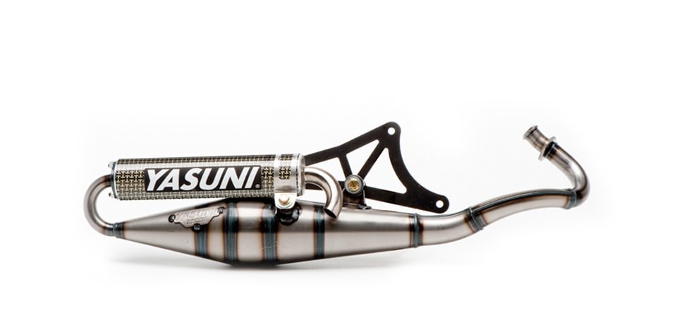 Escape homologado 2T Yasuni Z Carbono Kevlar Piaggio NRG, NTT, TYPHOON, ZIP