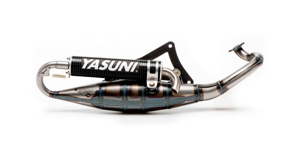 Escape homologado 2T Yasuni R Silenc. Carbono Peugeot C-Tech, Ludix Air Cooled, Vivacity