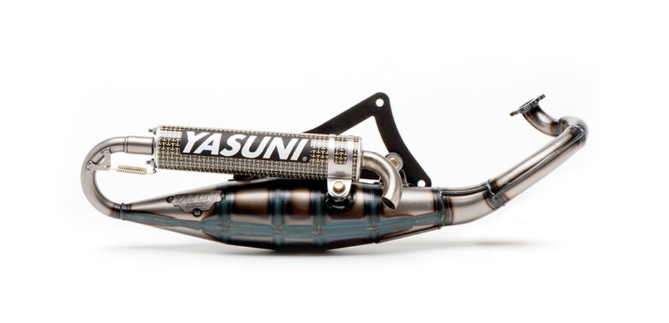 Escape homologado 2T Yasuni R Silenc. Carbono Kevlar Peugeot C-Tech, Ludix Air Cooled, Vivacity