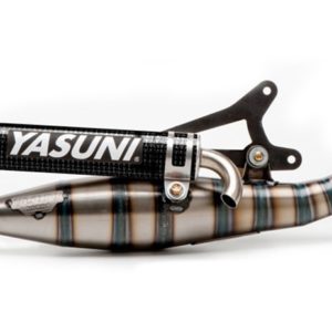 Escape homologado 2T Yasuni R/07 Silenc. Carbono Kevlar Aprilia SR, Rally / Benelli K2