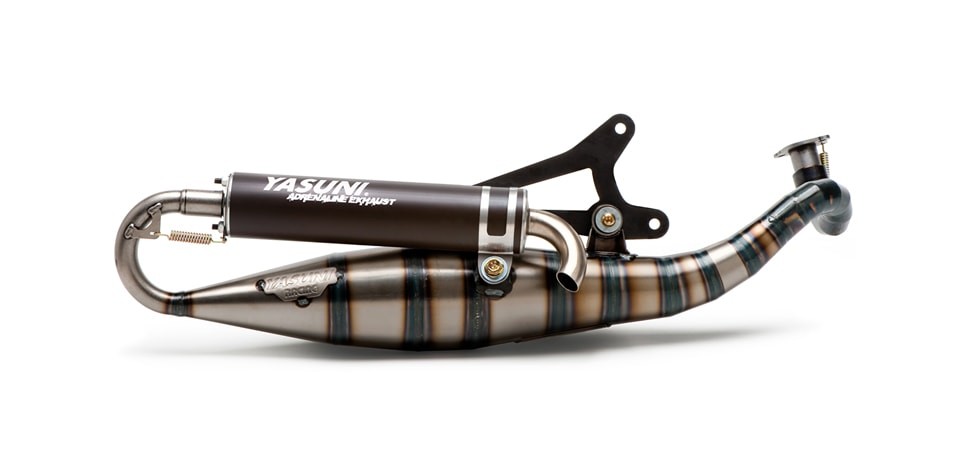 Escape homologado 2T Yasuni R/07 Silenc. Black Yamaha Axis, Jog, Jog R, Neo´S